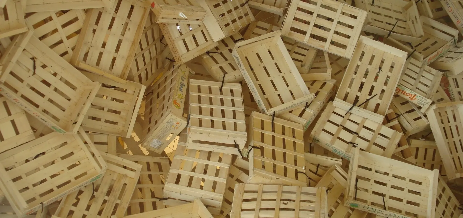 деревянные ящики